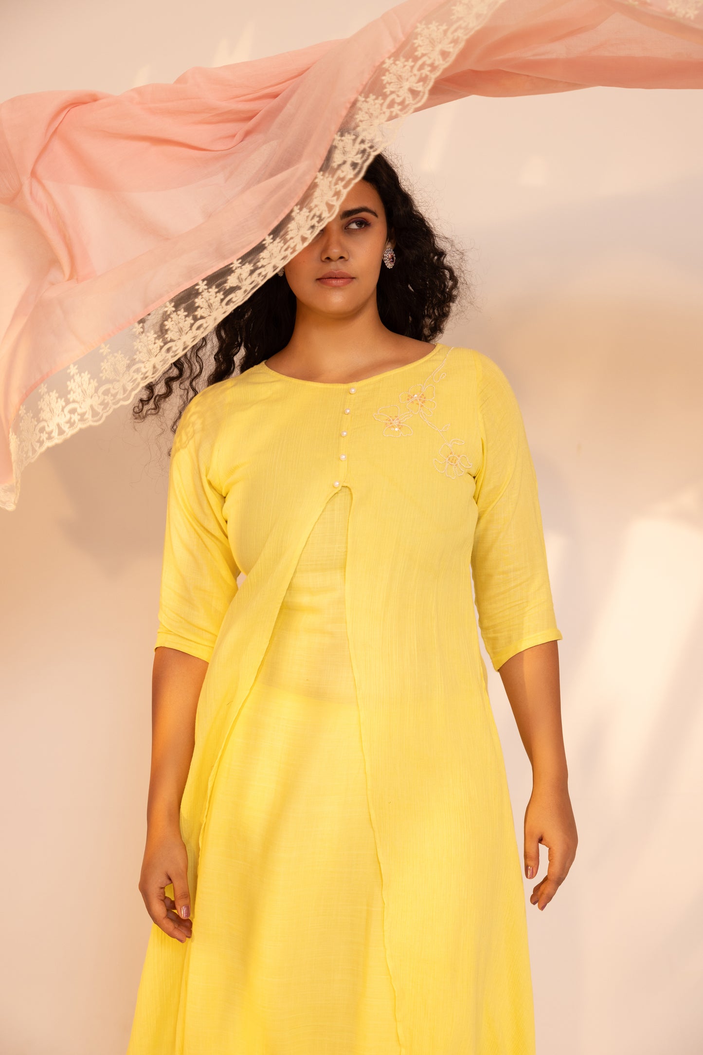 Ava Layered A-Line Suit