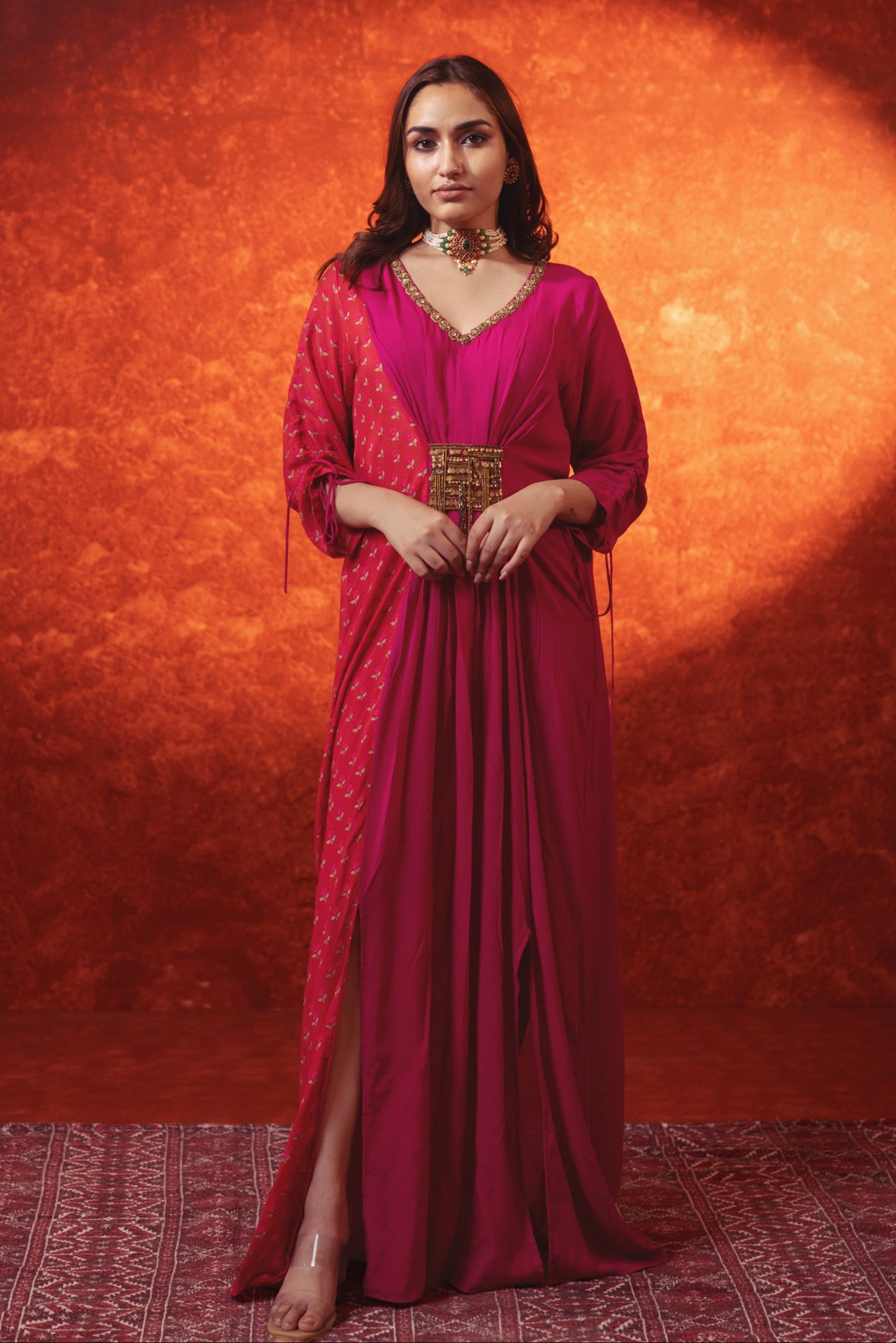 Mehak Bakshi in AZALEA KAFTAN Sculpt