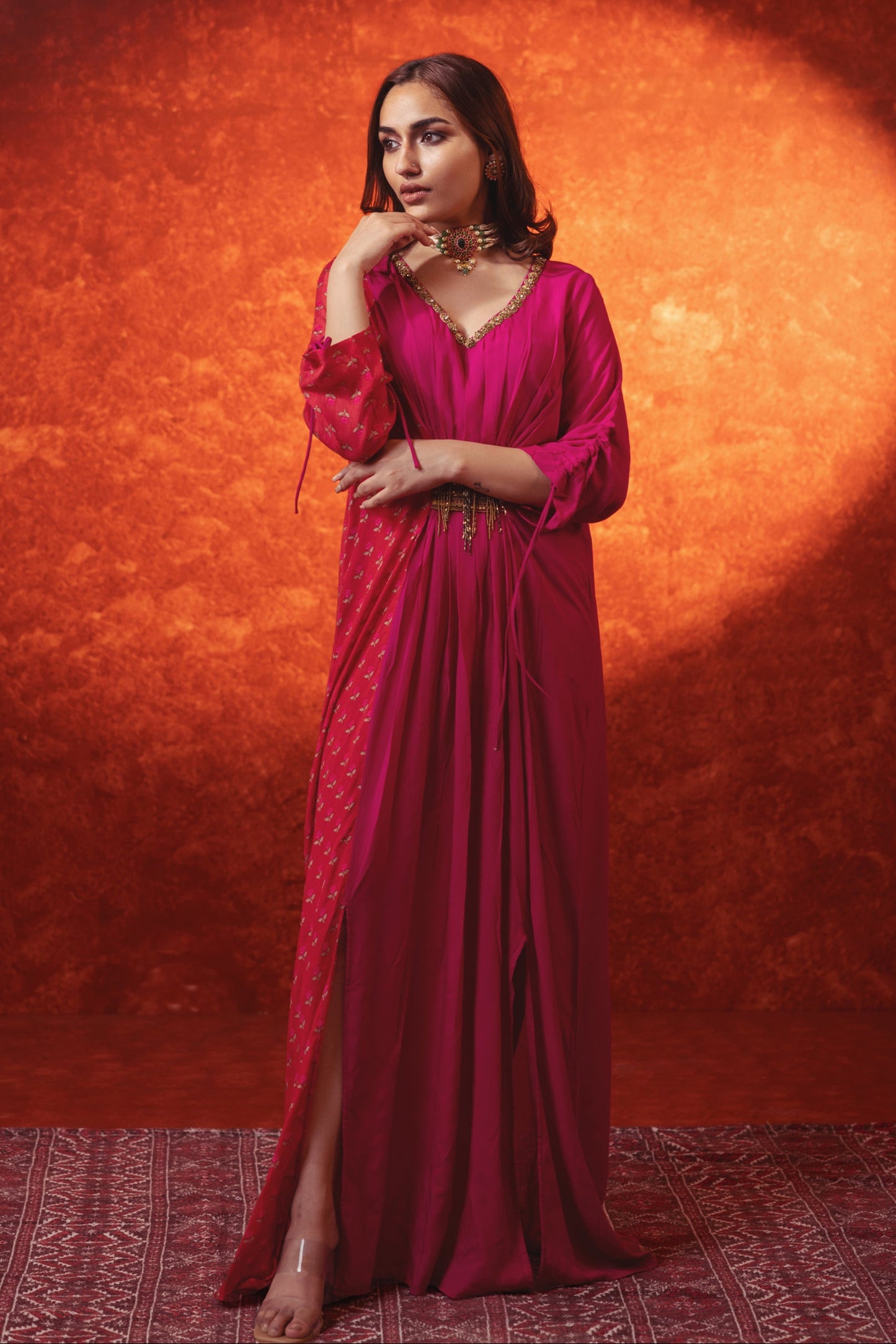 Mehak Bakshi in AZALEA KAFTAN Sculpt