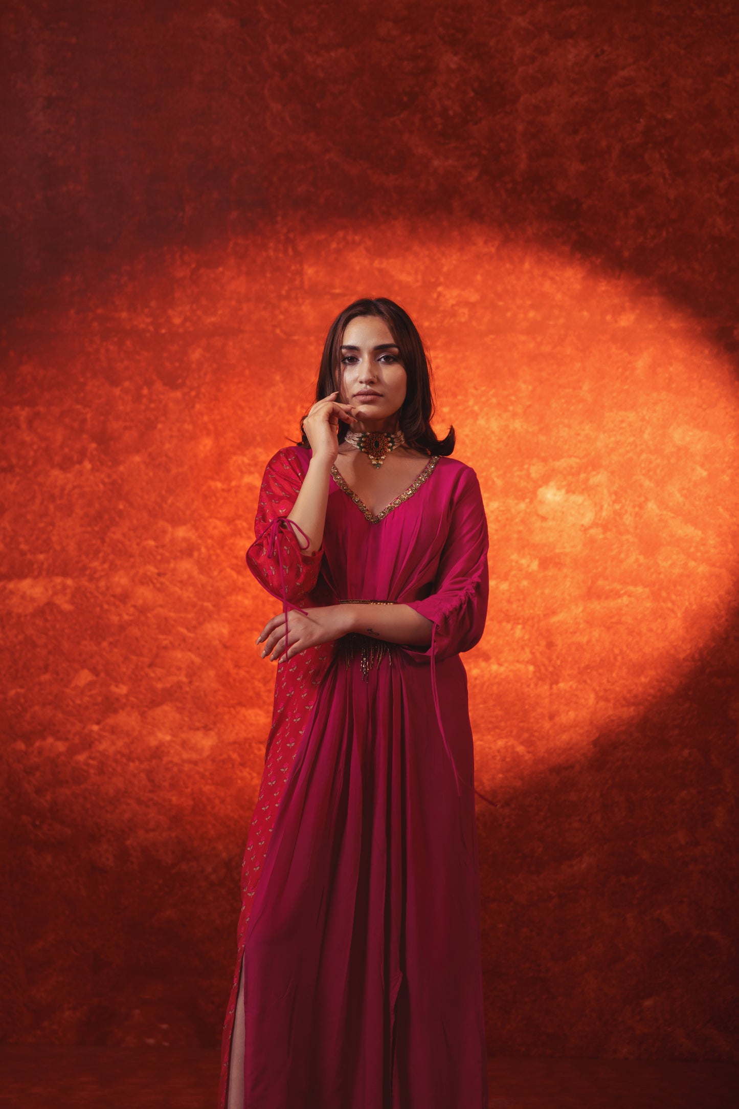 Mehak Bakshi in AZALEA KAFTAN Sculpt