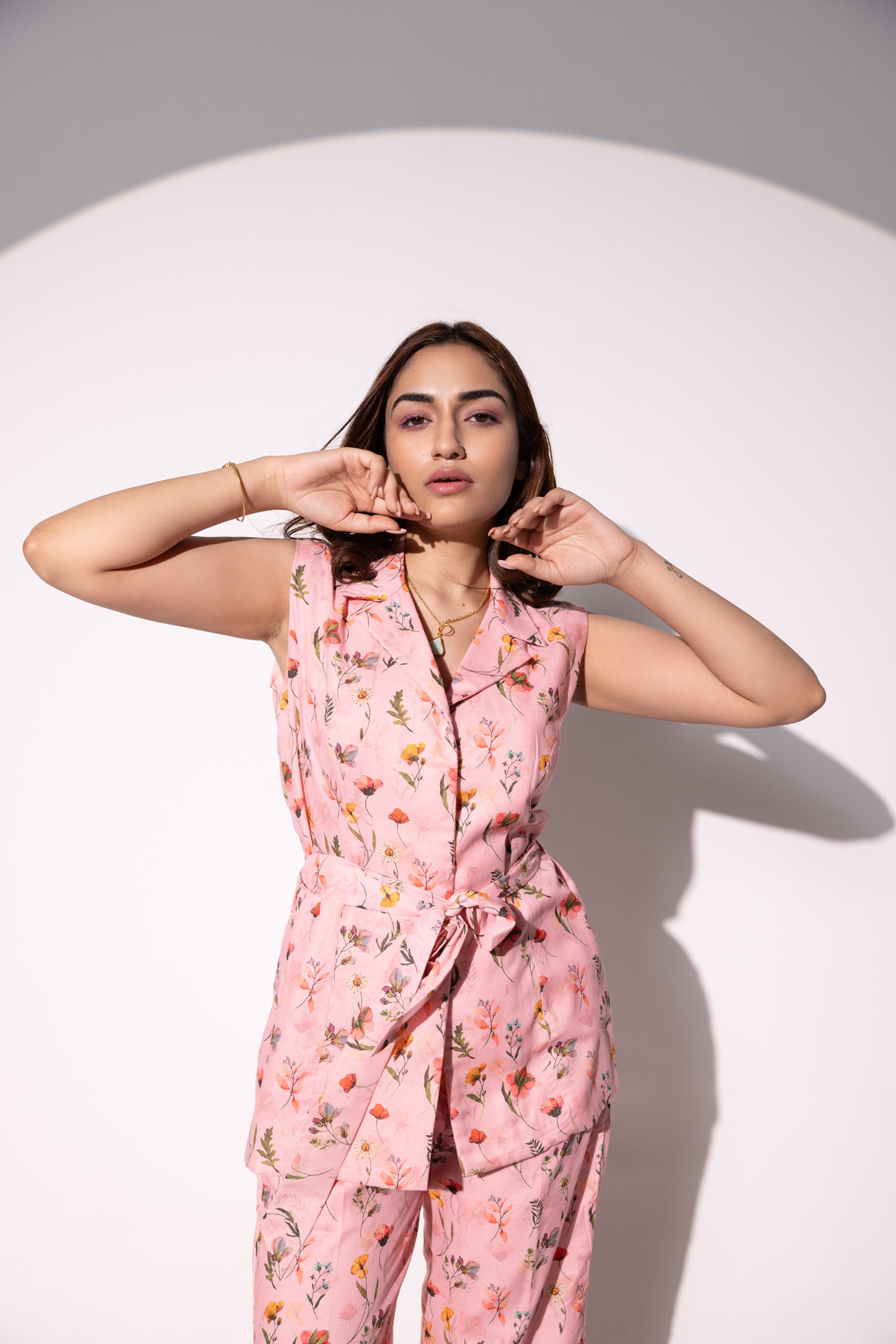 Amelia Pink Blazer Co-ord Set