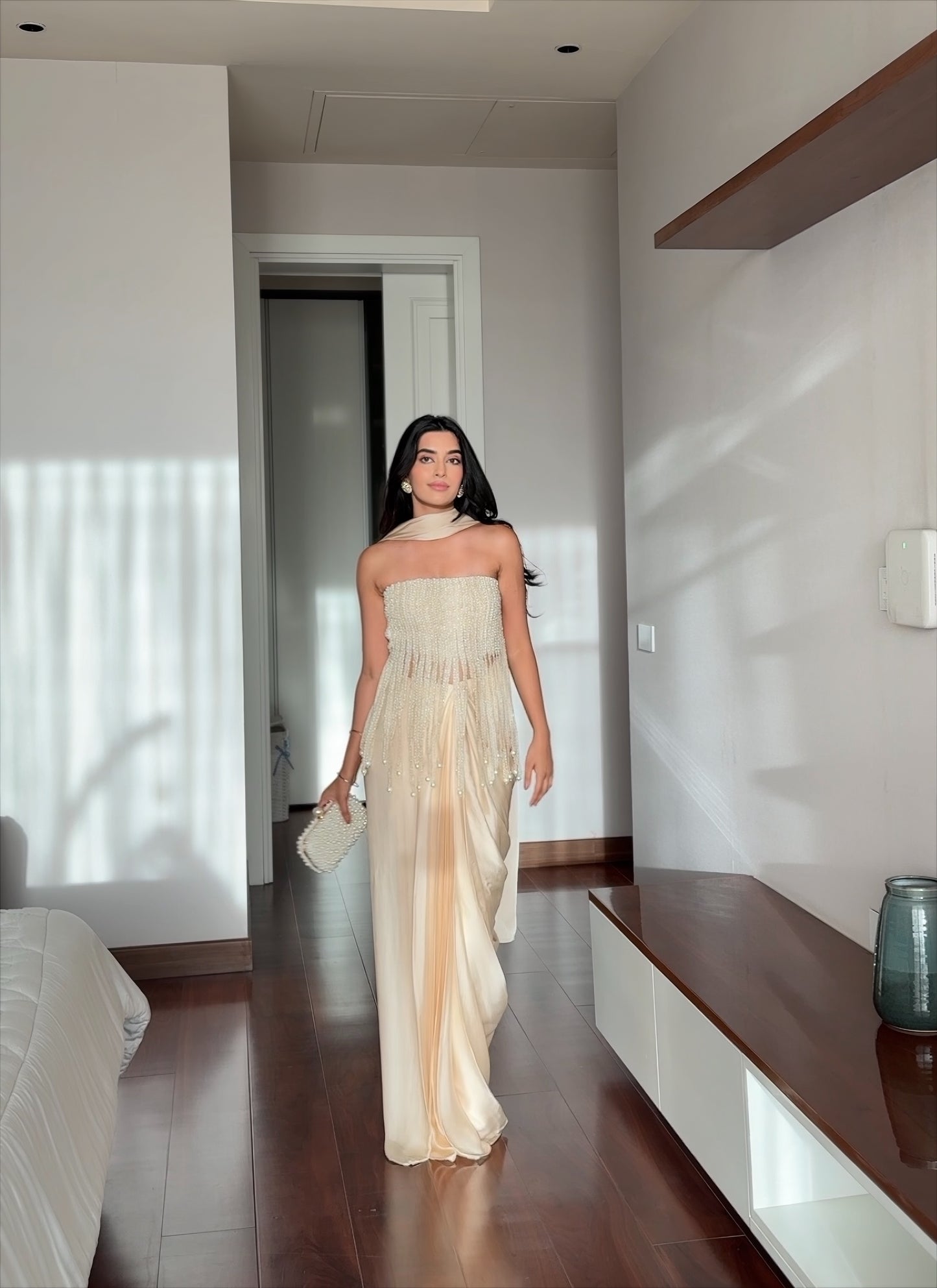 The Cascade Blouse Drape Set