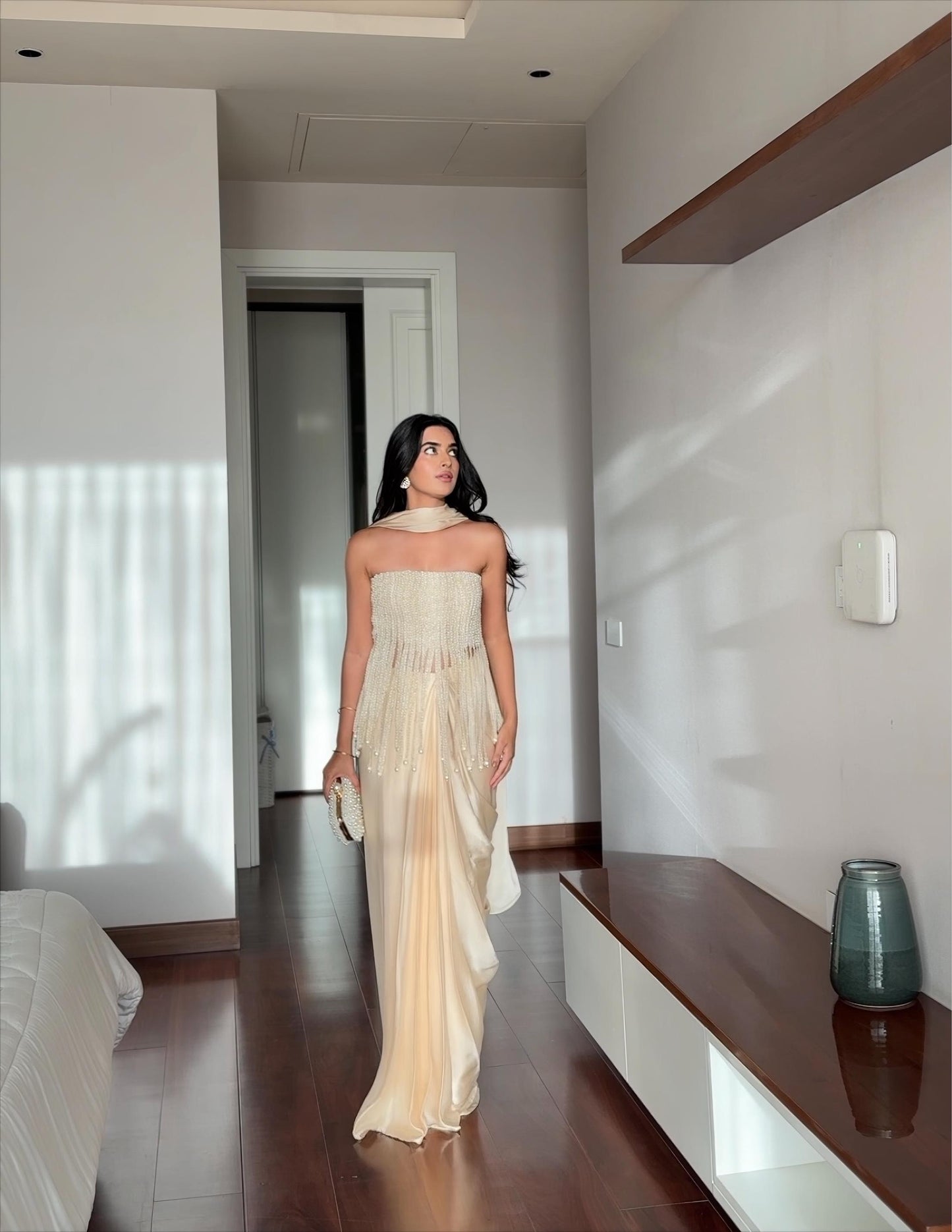 The Cascade Blouse Drape Set