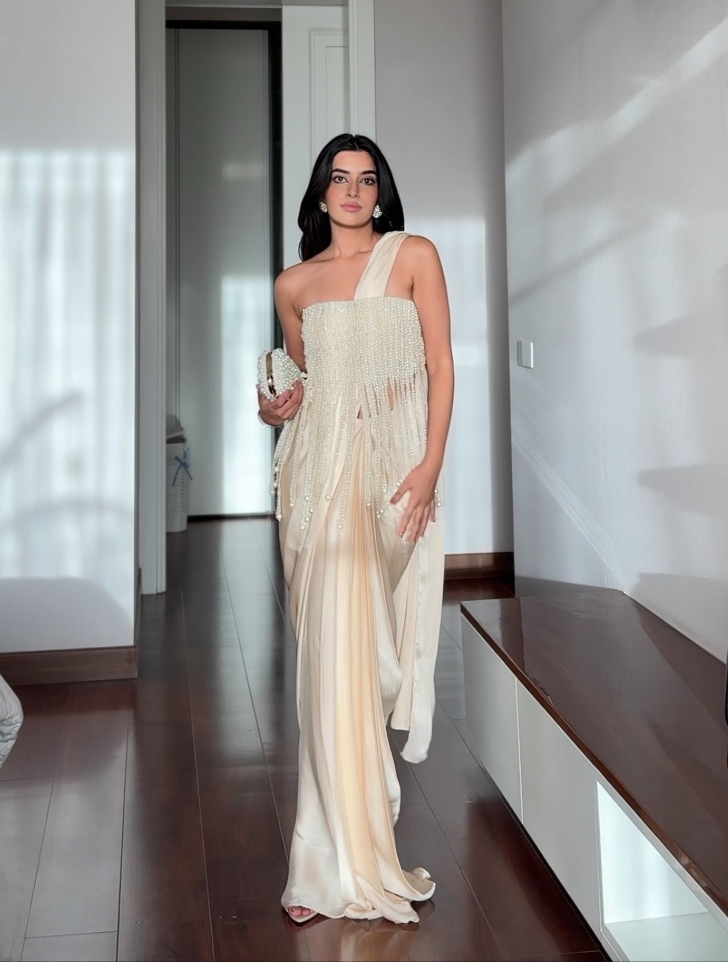 The Cascade Blouse Drape Set