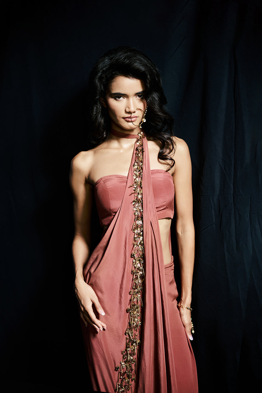 Terracotta Muse Drape