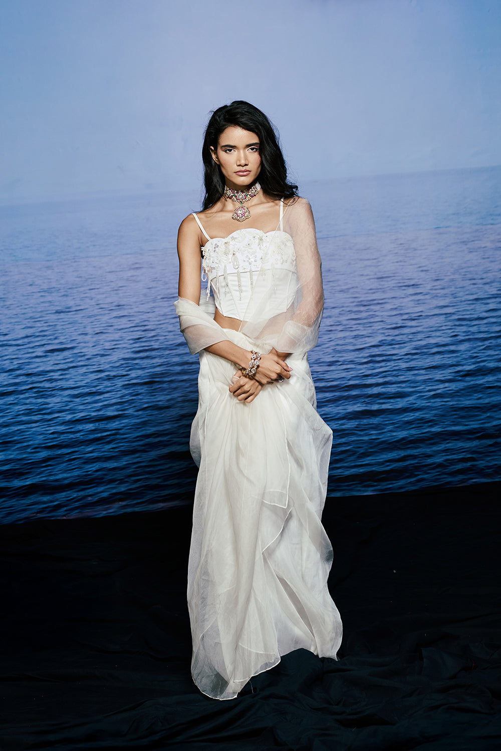 Ocean Whisper Drape
