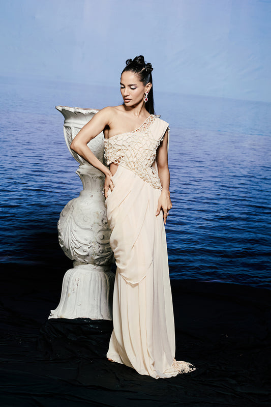 The Constellation Blouse Drape Set