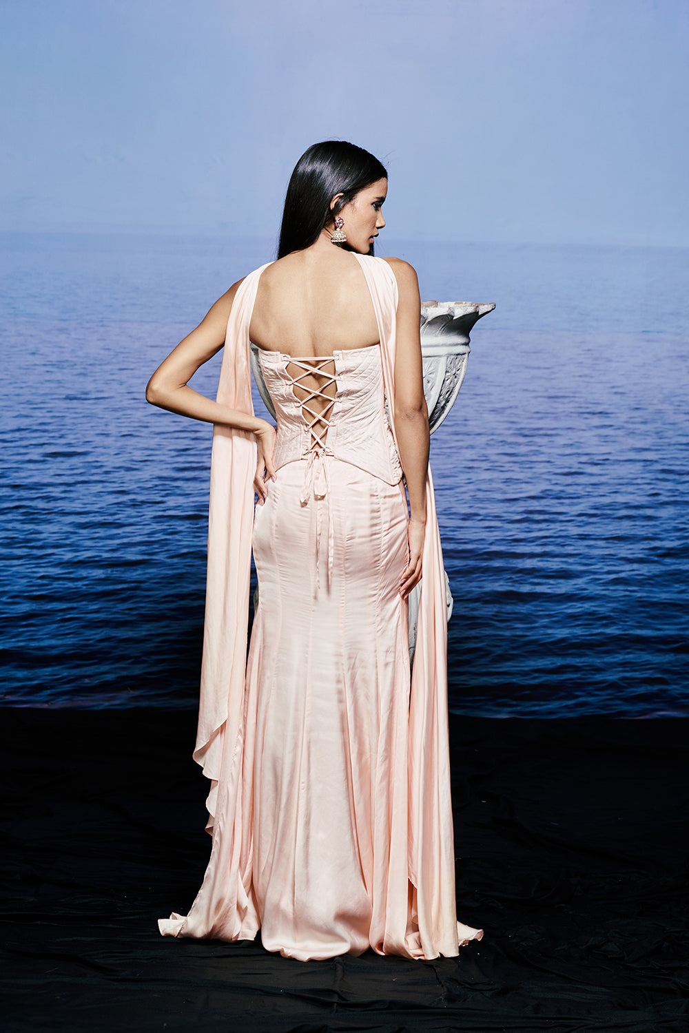 Rose Mirage Drape