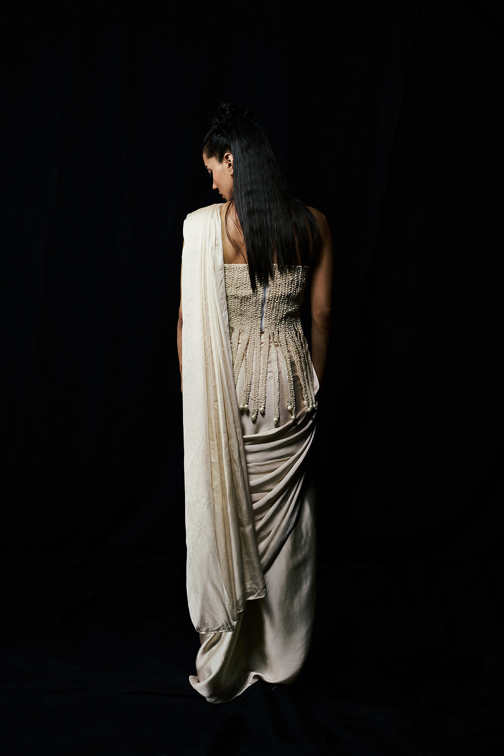 The Cascade Blouse Drape Set