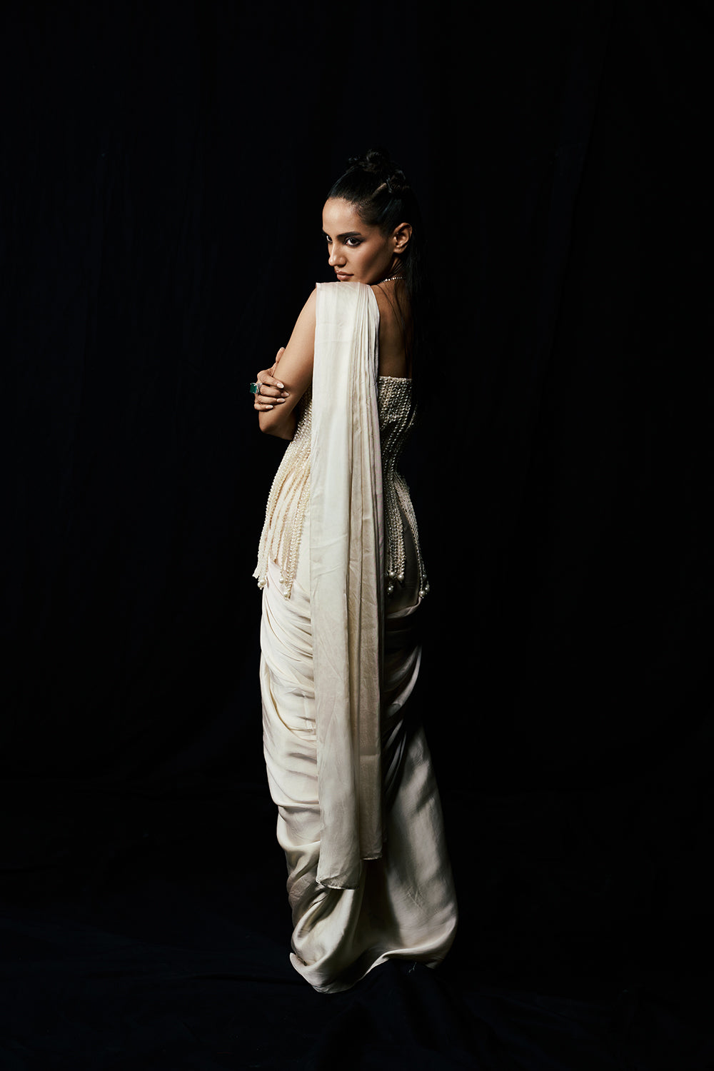 The Cascade Blouse Drape Set
