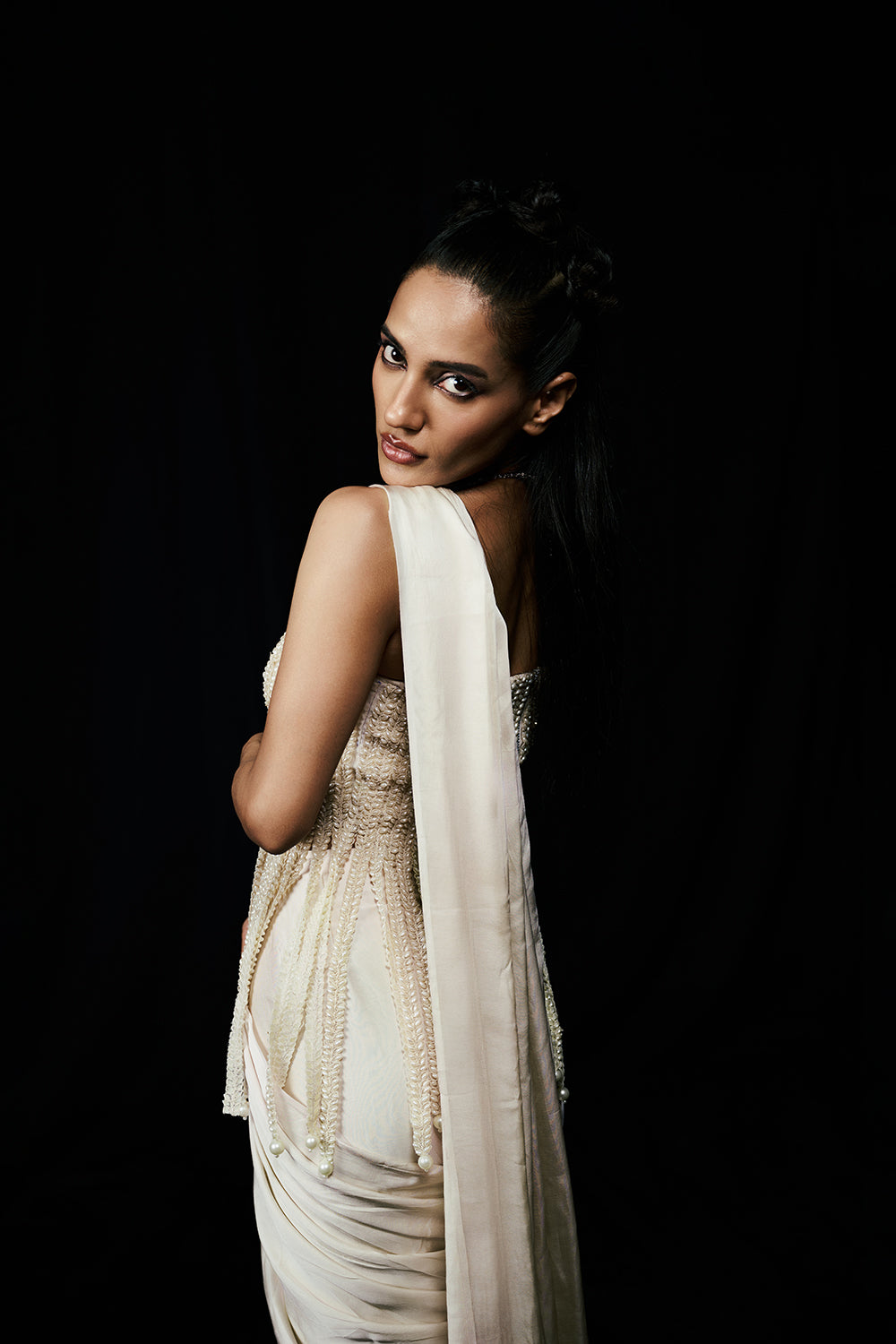 The Cascade Blouse Drape Set