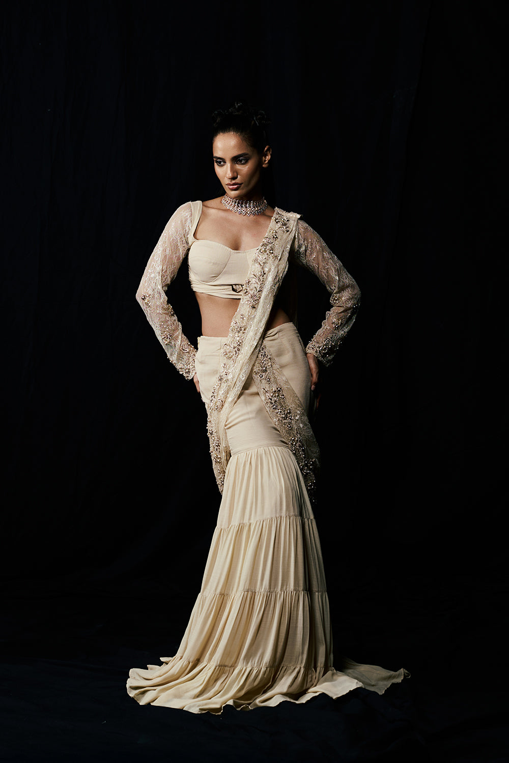 Ivory Reign Drape