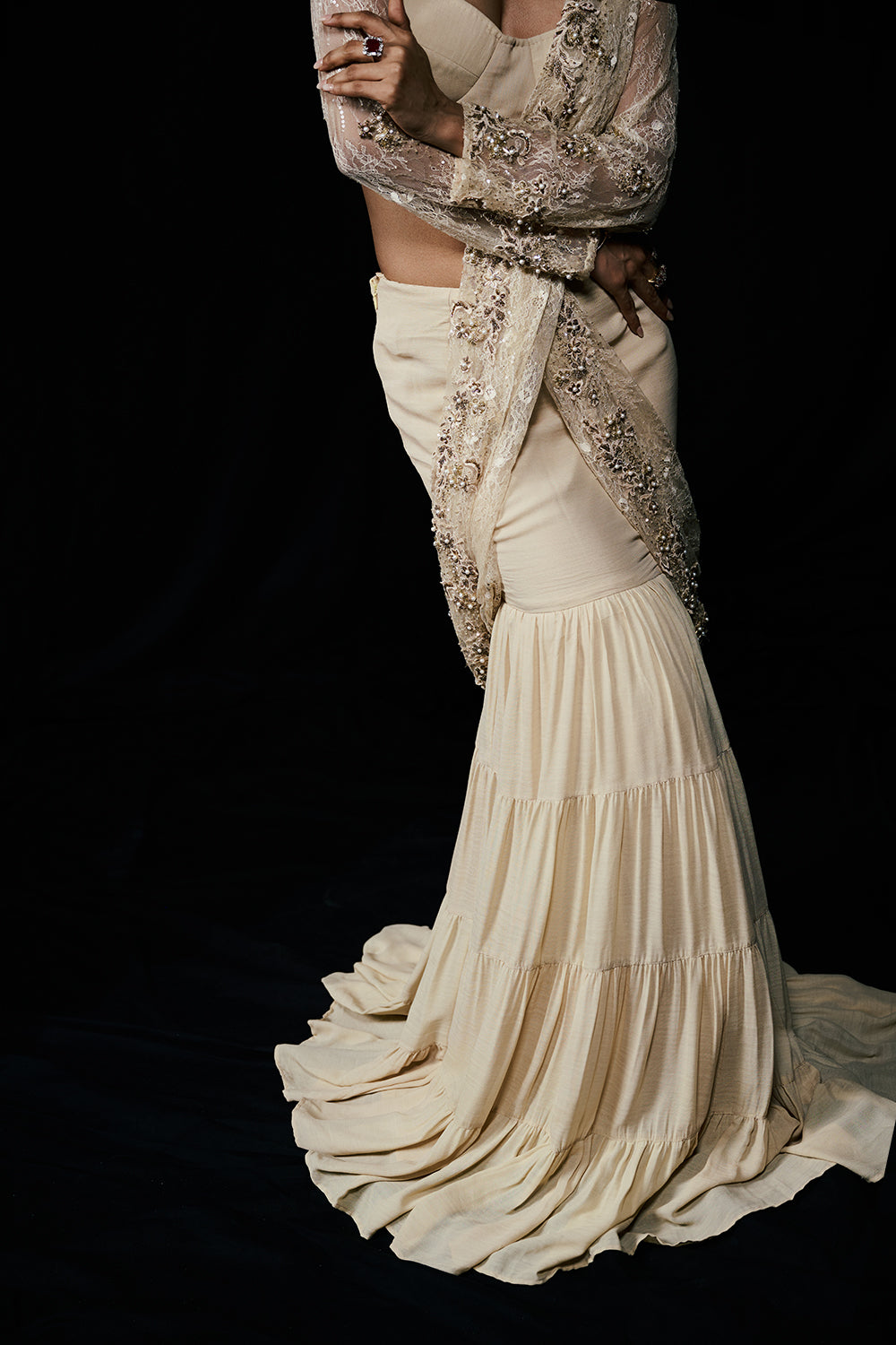 Ivory Reign Drape