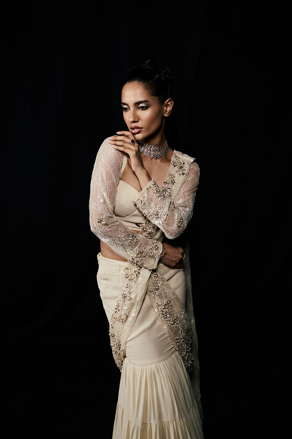 Ivory Reign Drape