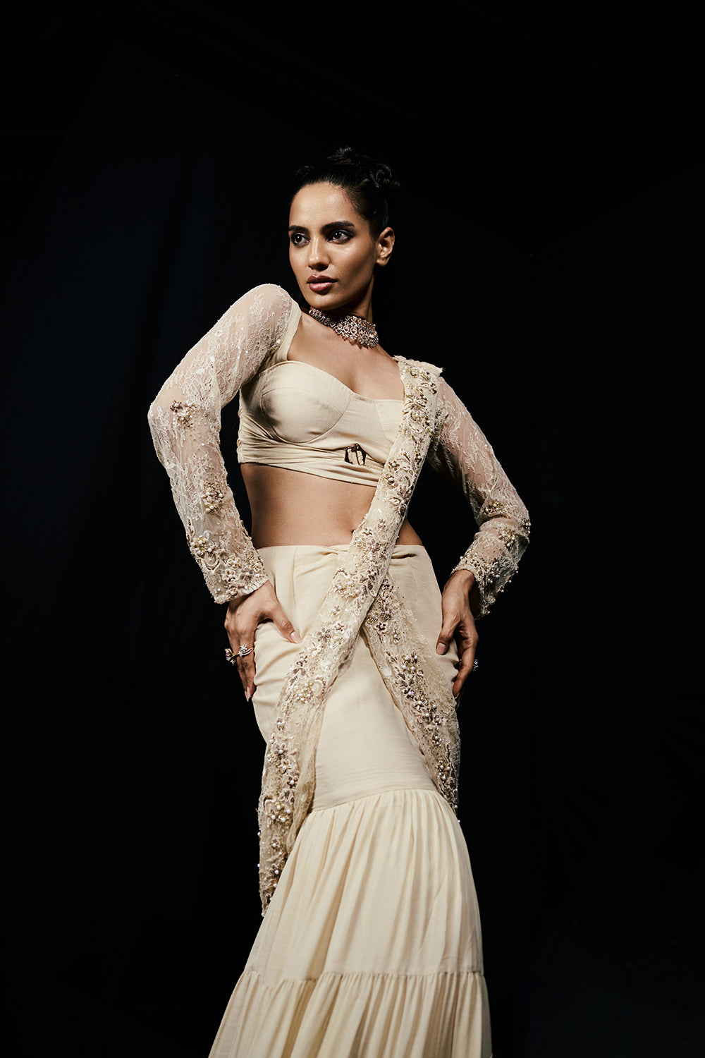 Ivory Reign Drape
