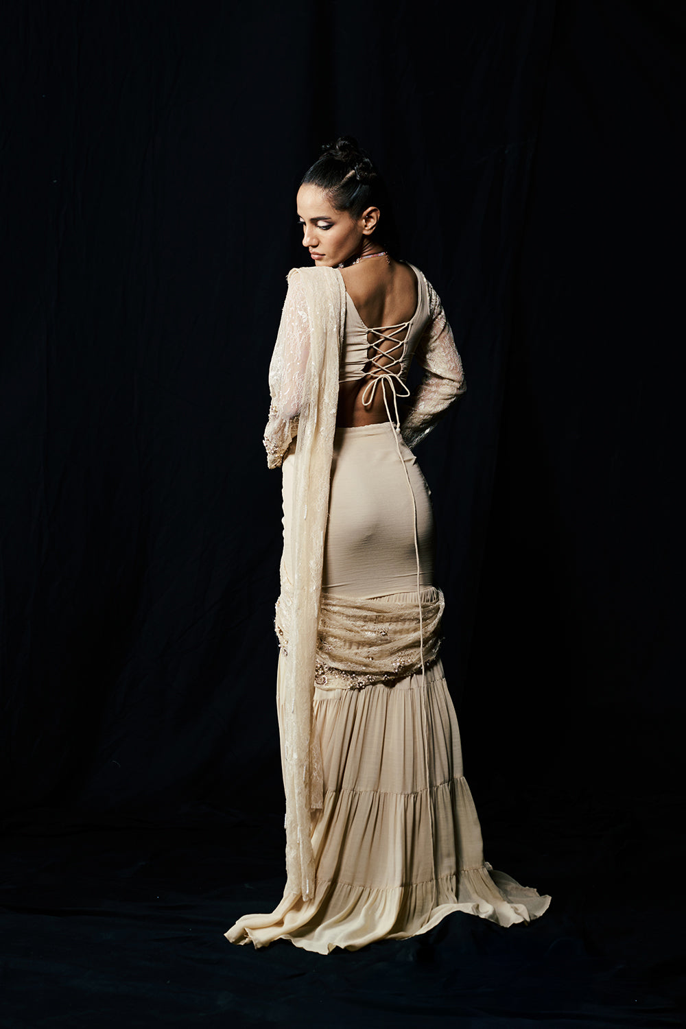Ivory Reign Drape