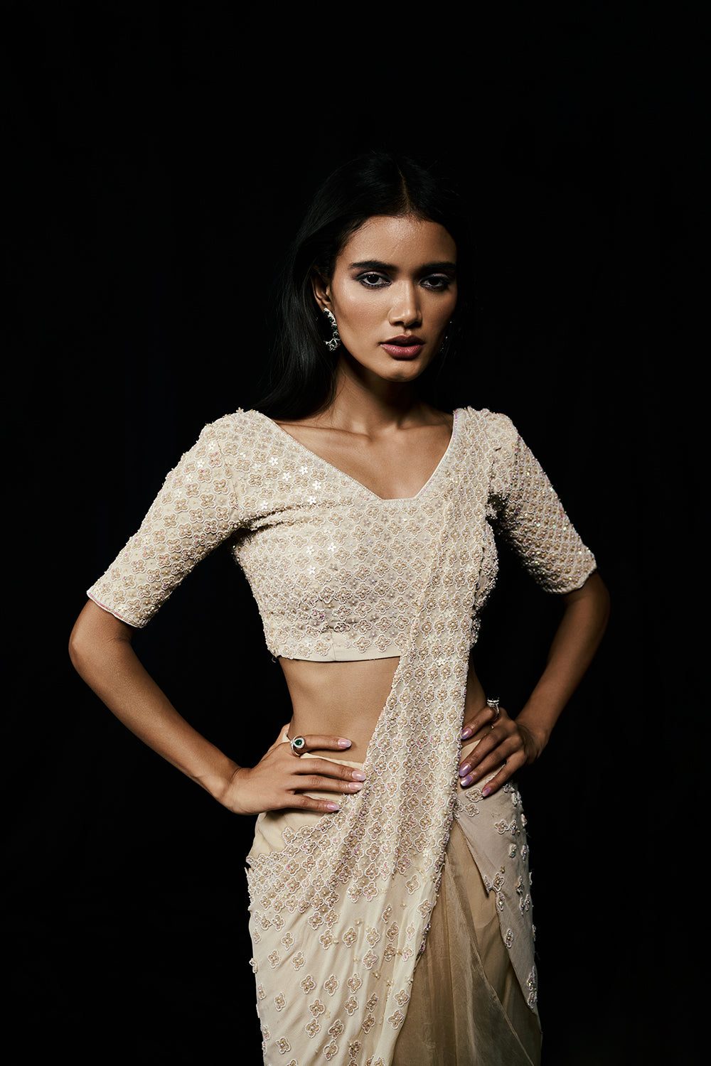 The Aura Saree