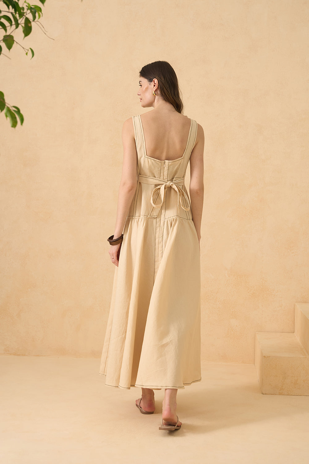 Golden Ease Dress