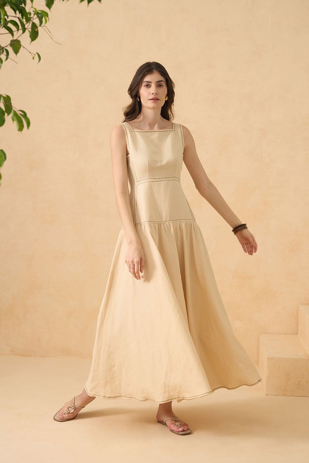 Golden Ease Dress