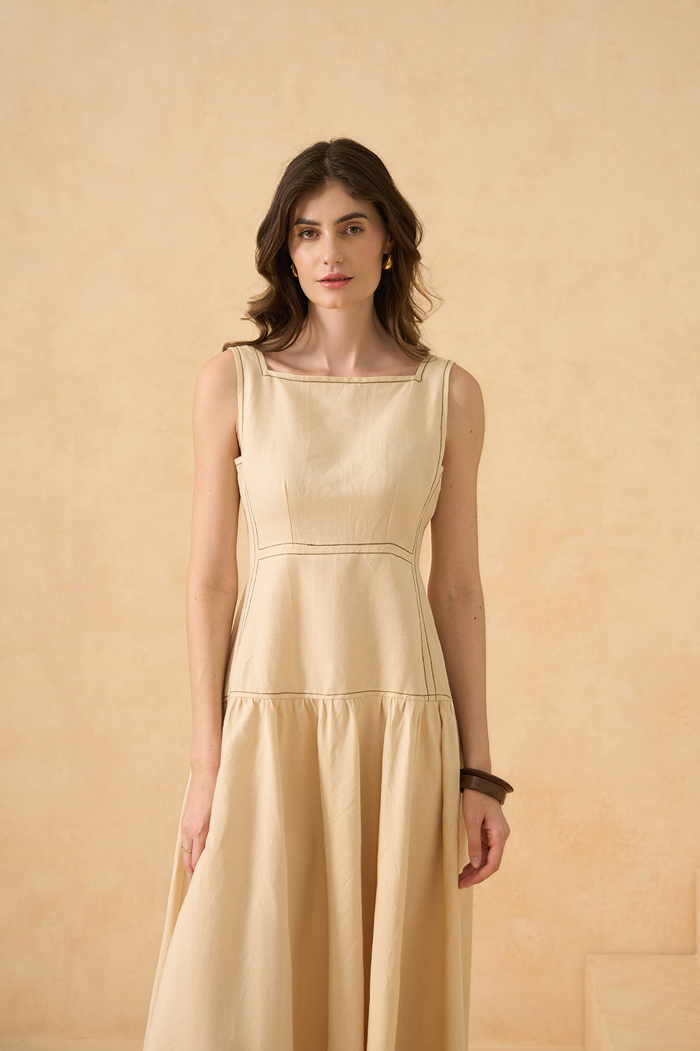Golden Ease Dress