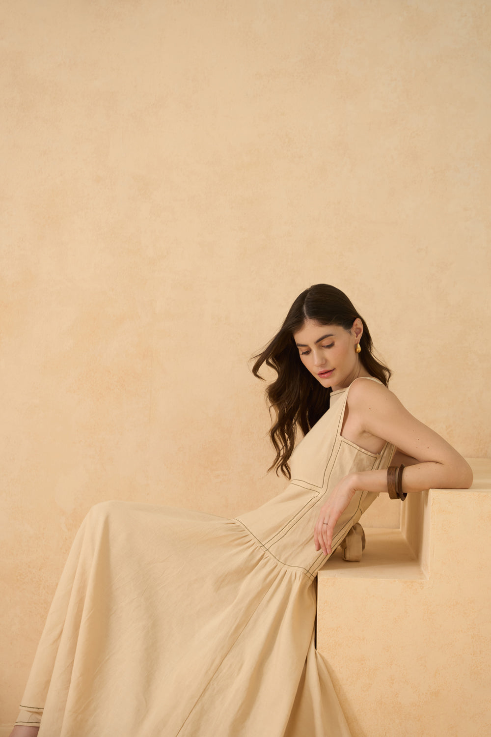 Golden Ease Dress