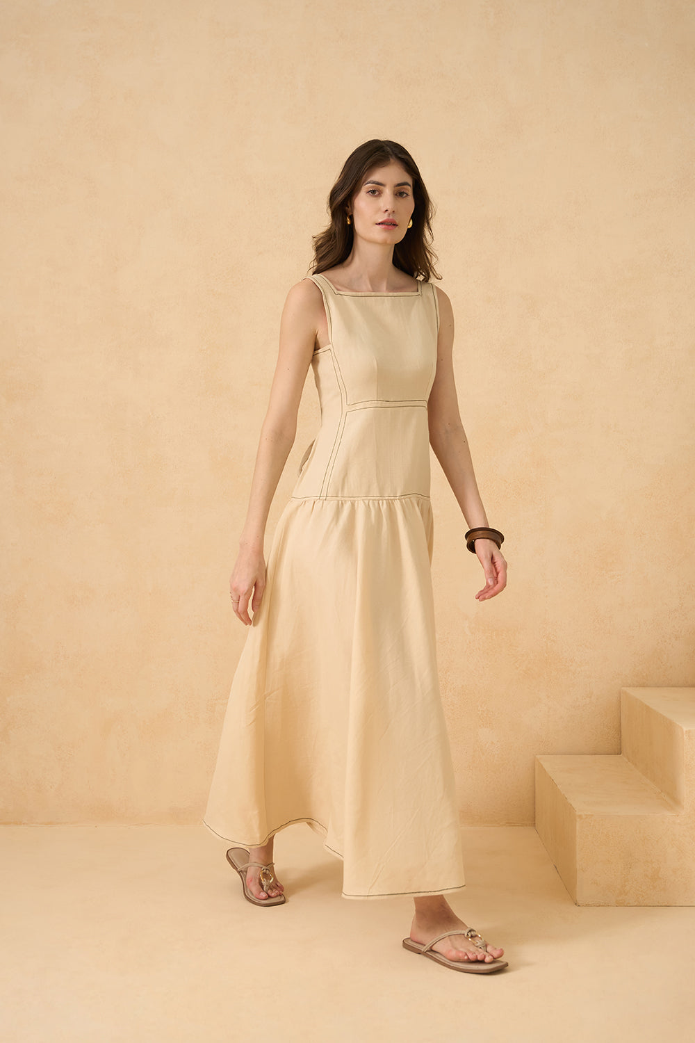 Golden Ease Dress