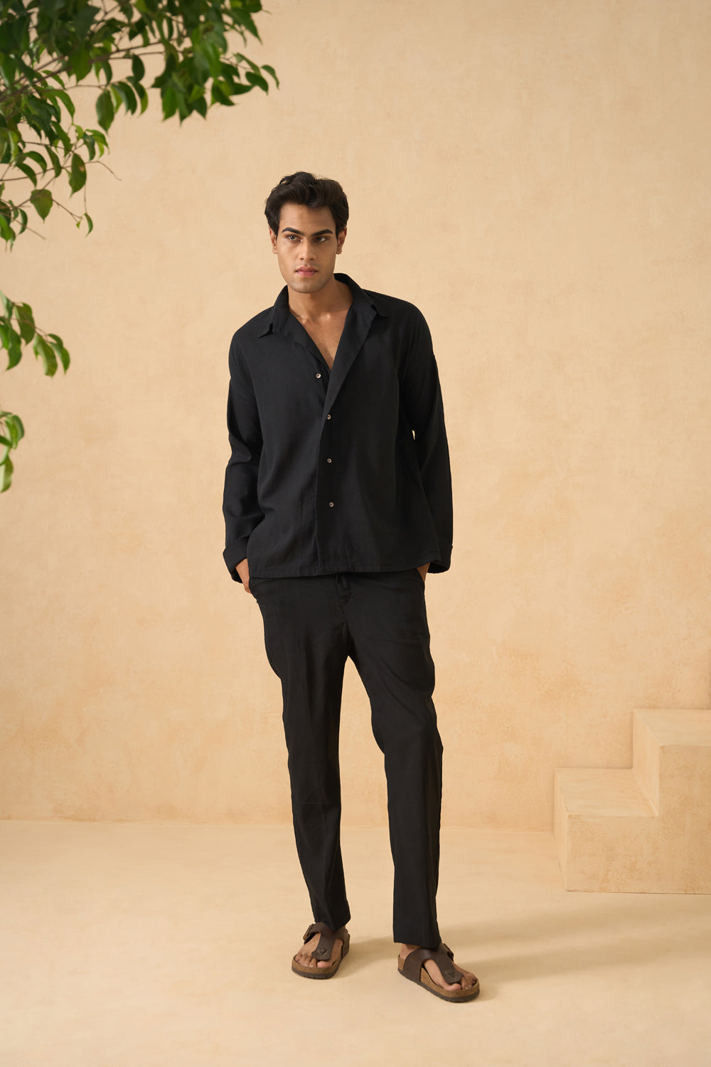 Coconut Veil Pure Linen Pants