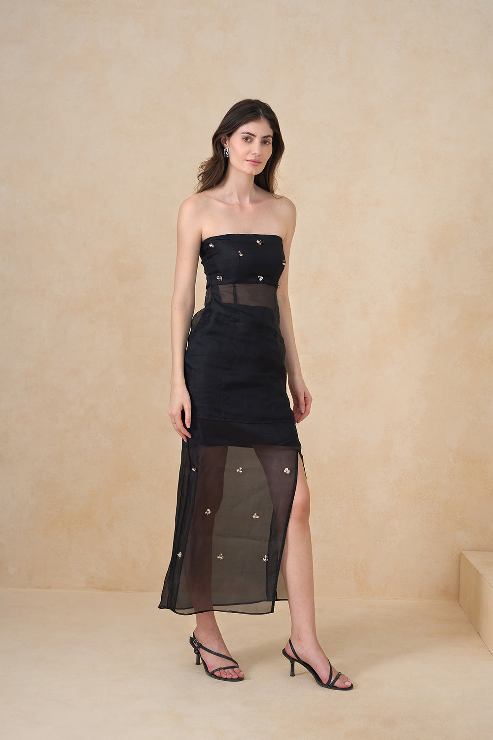 Midnight Dune Top and Skirt Set