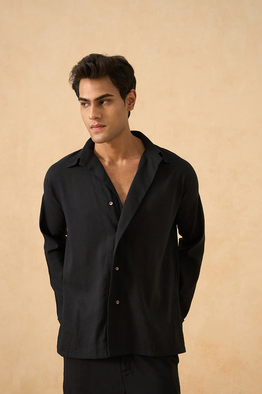 Coconut Veil Pure Linen Shirt