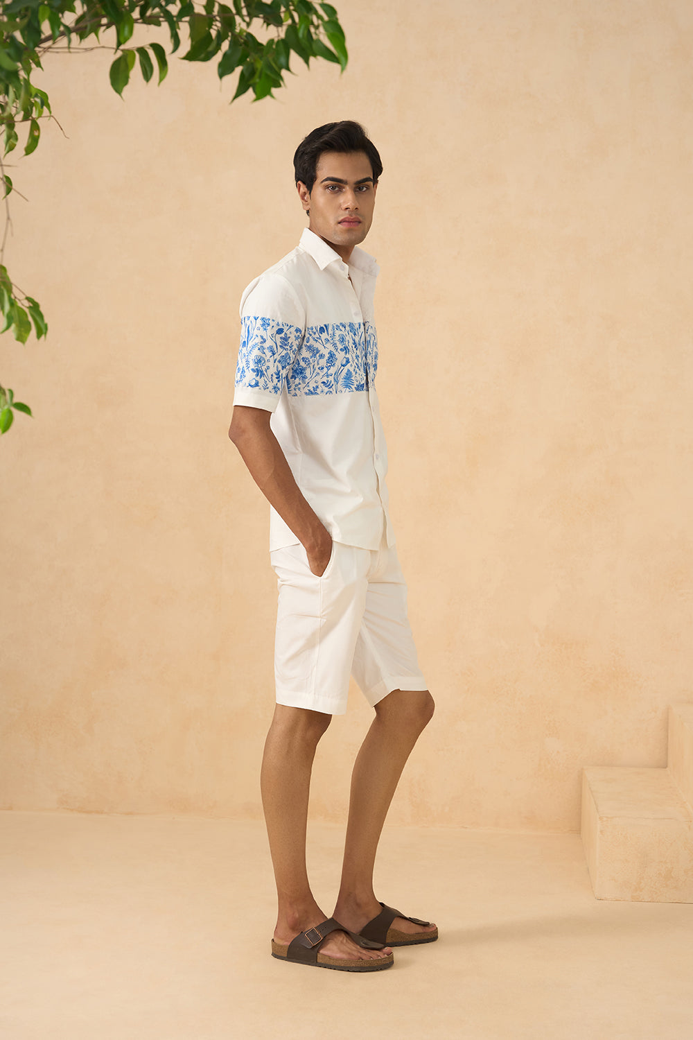 Noir Shirt Shorts Co-ord