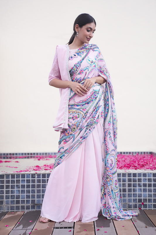 Bahaar Swan Saree