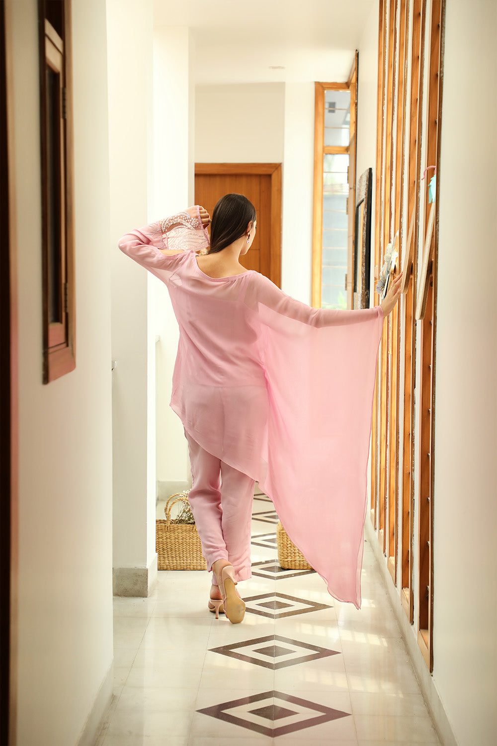 THE FARIA SET Peri-peri Pink Co-ord Set