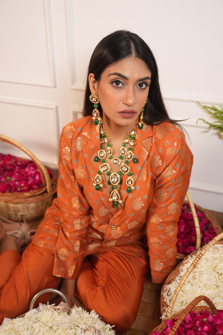 Kesari Fusion Co-ord Set