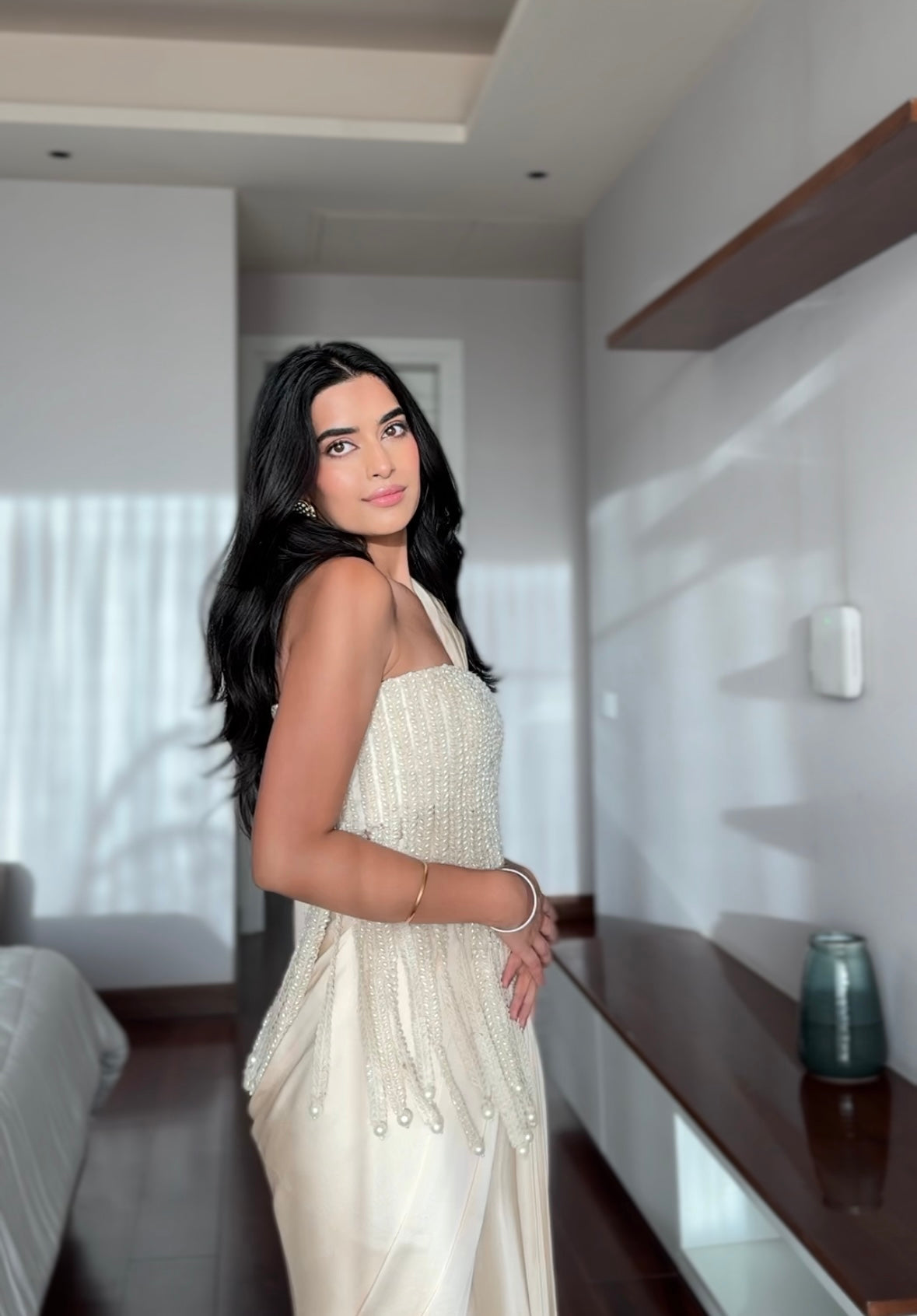 The Cascade Blouse Drape Set