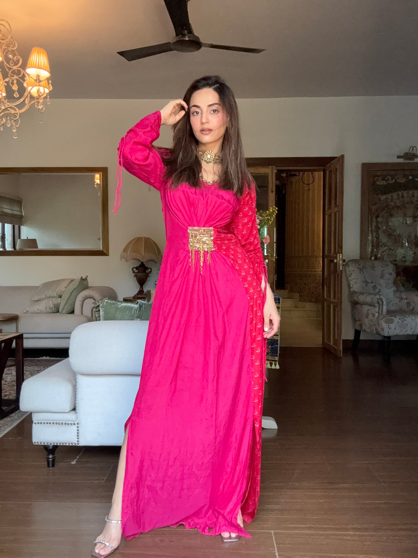 Mehak Bakshi in AZALEA KAFTAN Sculpt