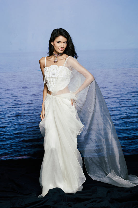 Ocean Whisper Drape