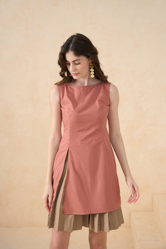 Sol Mist Pleated Skirt